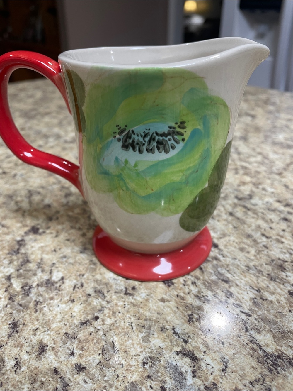 The Pioneer Woman Small Pitcher Floral Creamer . EUC - Picture 2 of 10